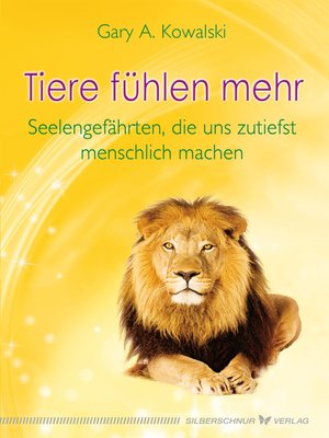 cover image of Tiere fühlen mehr
